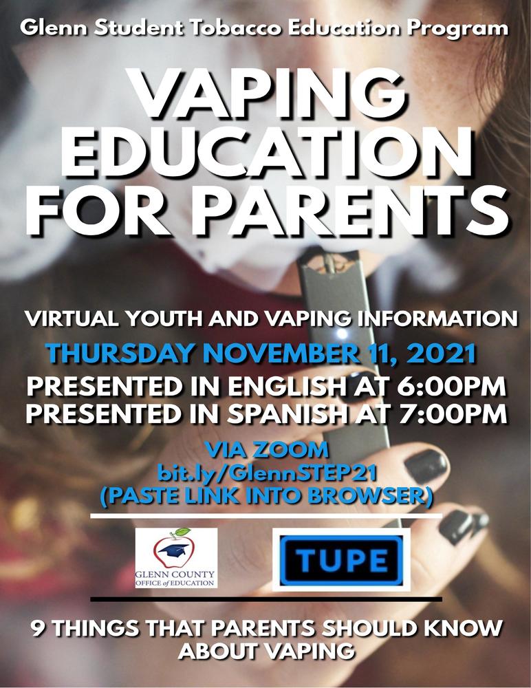 vaping presentation for elementary students