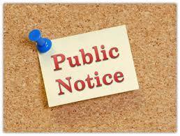 Public Notice