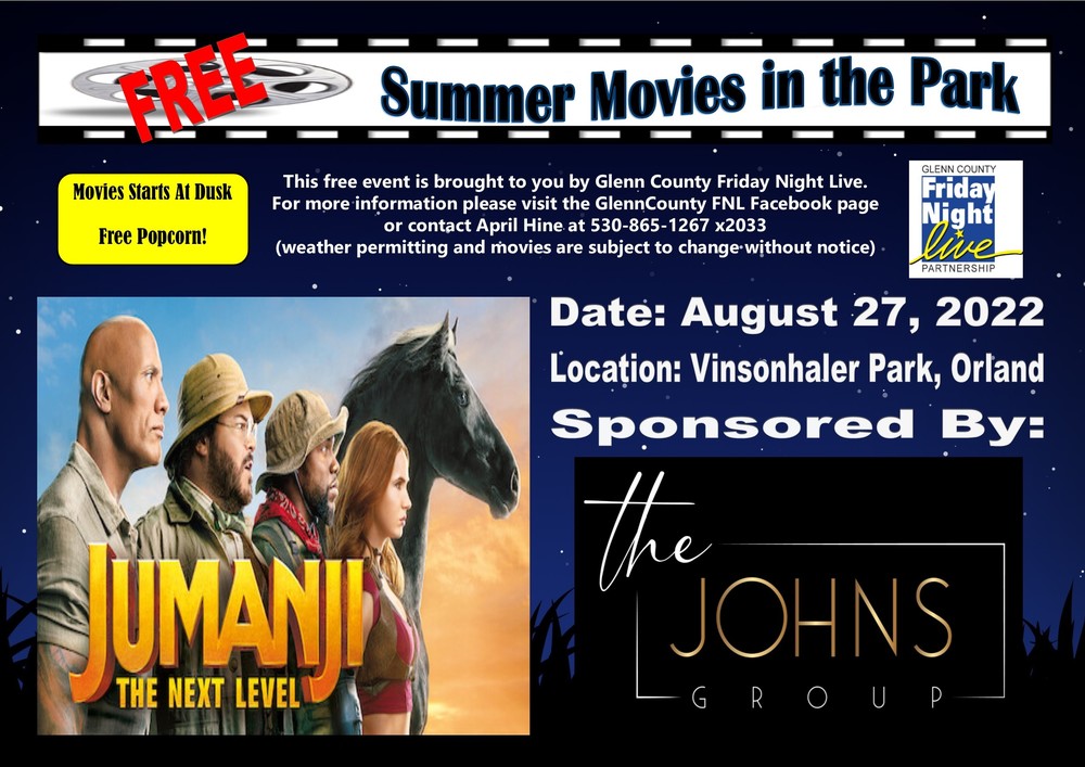 Summer Movies in the Park Lake Elementary School District