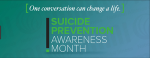 Suicide Prevention Awareness Month
