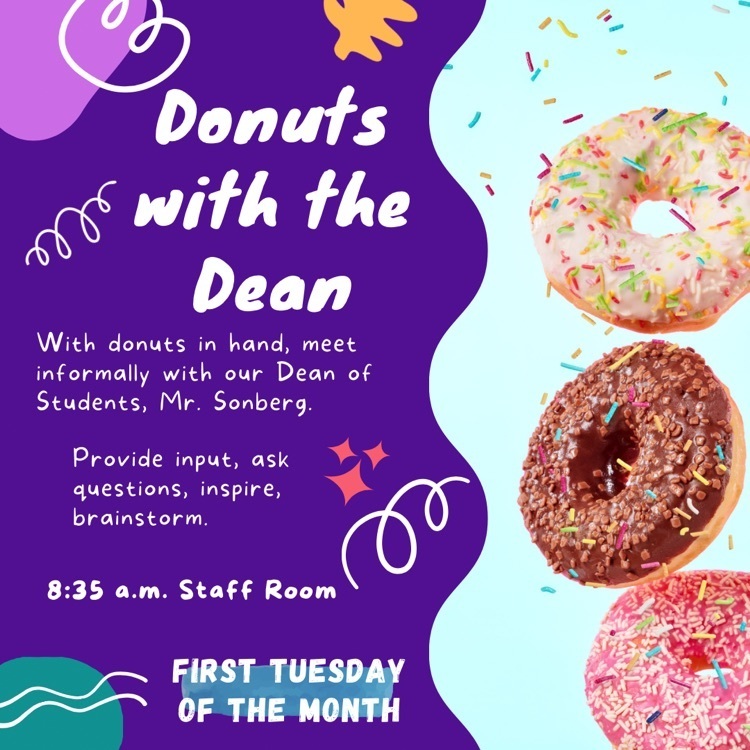 donuts with the Dean 