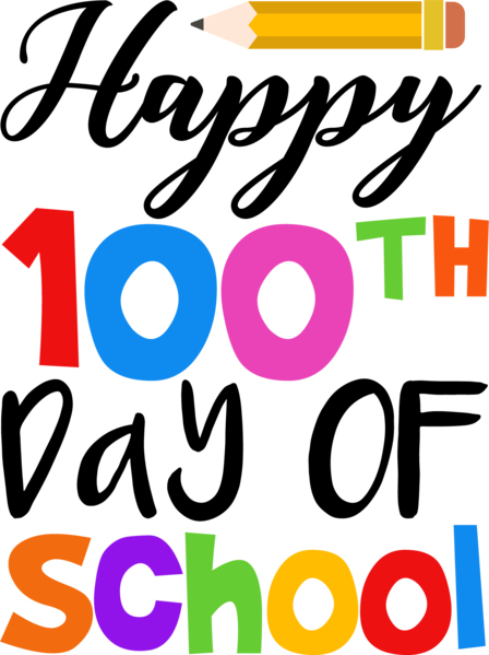 Happy 100th day of school