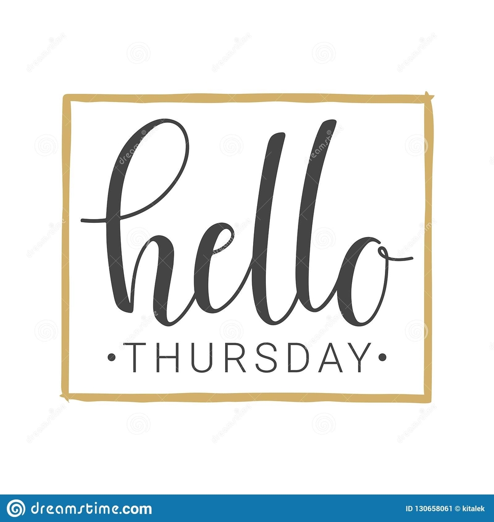 Hello Thursday 